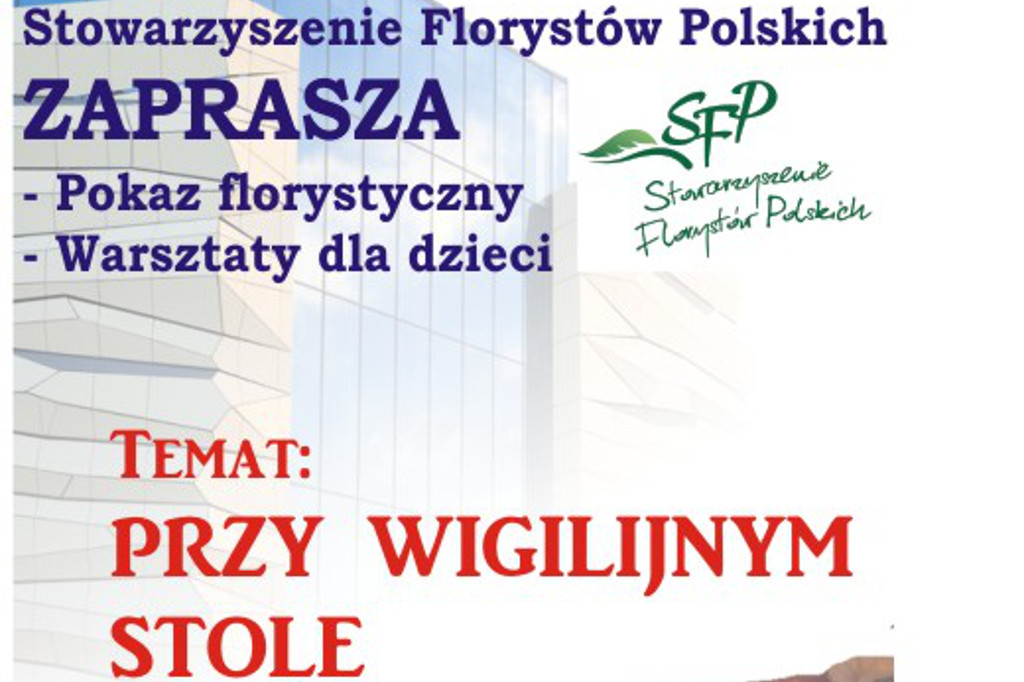 POKAZ FLORYSTYCZNY W POZNANIU – 15 grudnia 2013r.