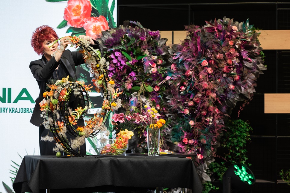 Pokaz florystyczny „Florysta Roku na fali”